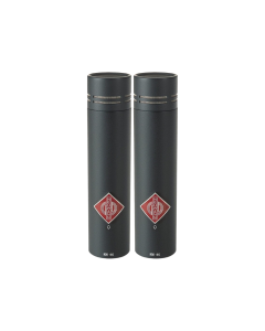 Neumann KM 185 mt Stereo Set Hypercardioid Small-Diaphragm Condenser Microphones – Matte Black