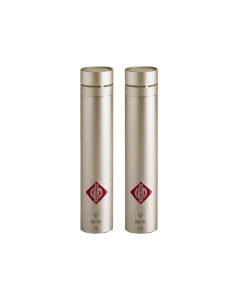 Neumann KM 185 Stereo Set Hypercardioid Small-Diaphragm Condenser Microphones – Nickel