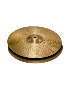 Paiste Signature series 14-inch Heavy Hi-Hat pair forged from proprietary Signature Bronze alloy featuring bright, assertive stick definition and a piercing, energetic chick sound