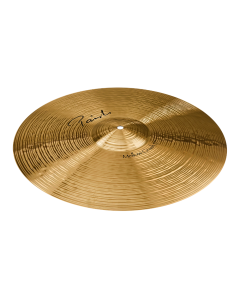 Paiste 2002 Series 17-inch Mellow Crash cymbal crafted from CuSn8 bronze featuring a warm attack and soft feel