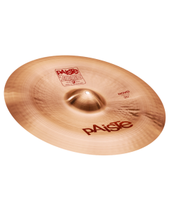 Paiste 2002 Series 20-inch Novo China cymbal crafted from CuSn8 bronze featuring an inverted bell and trashy character