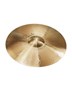 Paiste Signature Series 16-inch Power Crash cymbal crafted from proprietary Signature Bronze alloy featuring a cutting attack and bright projection