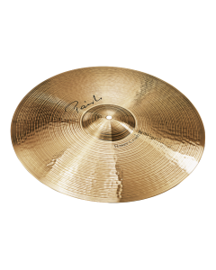 Paiste Signature Series 18-inch Power Crash cymbal crafted from proprietary Signature Bronze featuring a brilliant high-pitched tone and long sustain