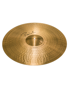 Paiste Signature Series 19-inch Power Crash cymbal crafted from proprietary Signature Bronze alloy featuring a cutting attack and powerful sustain