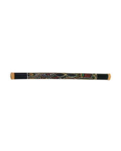 Pearl 32" Hand Painted Bamboo Rainstick - Hidden Spirit