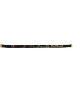 Pearl 60" Hand-Painted Bamboo Rainstick - Hidden Spirit