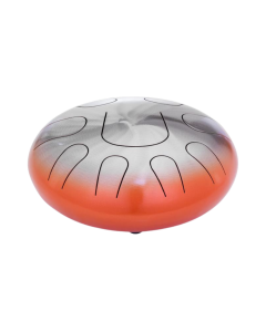 Pearl Awakening Series 9-Note C Lydian Steel Tongue Drum - Orange Burst