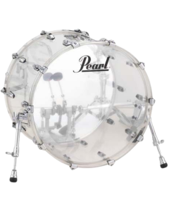 Pearl Crystal Beat 22" x 16" Bass Drum - Ultra Clear