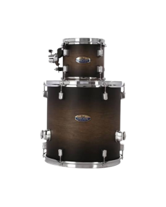 Pearl Decade Maple 2-Piece Add-On Tom Pack with Mounting Hardware (8" Rack Tom & 14" Floor Tom) - Satin Black Burst