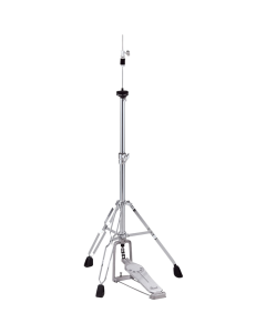 Pearl H-830 hi-hat stand with Demon-style longboard footboard and double-braced tripod base