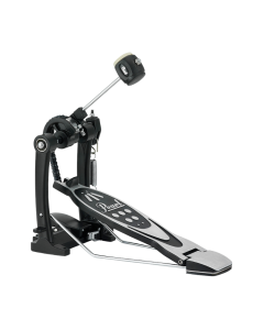 Pearl P-530 single bass drum kick pedal featuring dual-chain drive system, dual-surface DuoBeater, and Uni-Lock beater angle adjustment cam