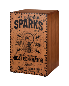 Pearl Electro-Acoustic Box Cajon - Classic Willie Seymour Sparks Design.