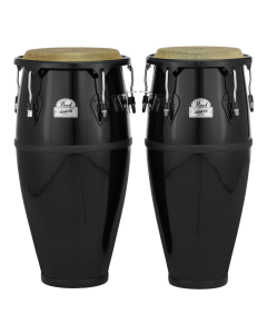 Pearl Primero Series Fiberglass Conga Set 10" & 11" - Bistre Black