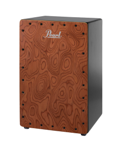 Pearl Primero Box Cajon - Figured Cherry