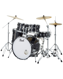 Pearl RS525SC/C Roadshow 5-Piece Complete Drum Set - Jet Black