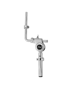 Pearl THL-1030S short gyro-lock tom holder featuring omni-directional 360 degree tilter mechanism and heavy-duty chrome plating