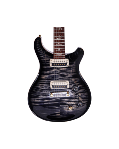 PRS Paul’s Guitar 10 Top electric guitar in Charcoal Smoked Burst with figured maple top and PRS hard case