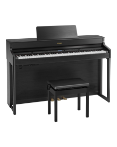 Roland HP702 Digital Piano - Charcoal Black