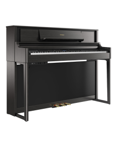 Roland LX705-CH charcoal digital piano with matte dark cabinet finish