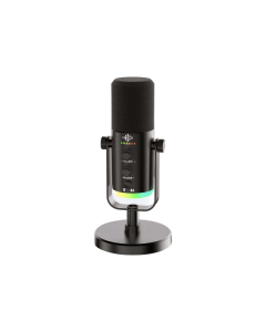 Luucco MELO-S2 large diaphragm condenser studio microphone with USB audio interface