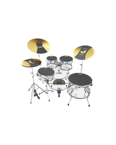 EVANS SoundOff Standard Box Set Drum Mutes 12 13 14 and 16 Inch with Durable Neoprene Construction Excellent Stick Response and 95 Percent Volume Reduction for Quiet Home Practice on Traditional Acoustic Drum Sets