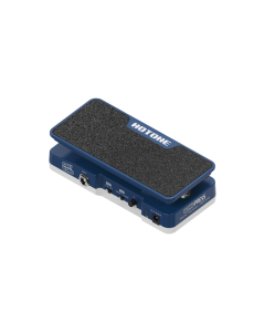 Hotone SP-21 Cory Wong Signature Press II blue and white volume expression wah pedal with 4-in-1 functionality, custom volume curve, adjustable wah Q, dual-color LED indicator, tuner output and expression output