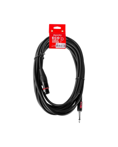 Superlux CFM5FP 5m Un-balanced Microphone Cable - XLR Female to 1/4" TS Male