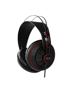 Superlux HD681 Semi-Open Studio Monitoring Headphones - Red