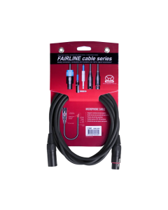 Superlux SFM2.5FM 2.5m Microphone Cable - XLR Female to XLR Male