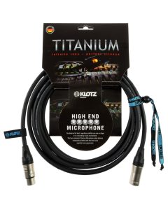 Klotz TI-M1000 Microphone Cable Titanium 10m Neutrik
