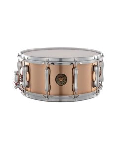 SAKAE SDM1465PBJ 14x6.5 phosphor bronze snare drum with 3mm shell and high-end studio performance tone