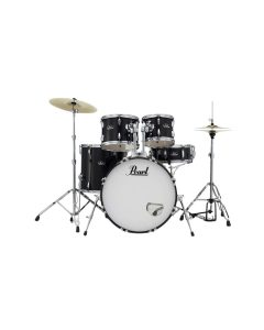 PEARL RS525SC/C #31 5PC DRUMSET JET BLACK FINISH