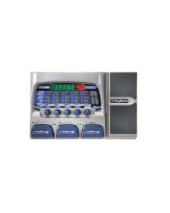 DigiTech RPX400 guitar modeling workstation multi effects processor floor unit with expression pedal