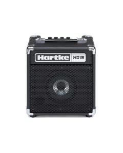 Hartke HD15 15W bass combo amplifier with 6.5 inch HyDrive speaker for home practice use