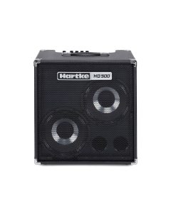 Hartke HD500 500W bass combo amplifier with dual 10 inch HyDrive speakers for stage and rehearsal use