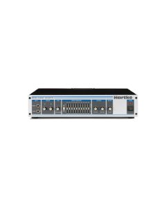Hartke HA2500 250W bass amplifier head with tube and solid-state preamp and 10-band EQ for professional bass rigs