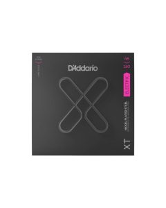 D'Addario XTB45130 XT Nickel Plated Steel 5-String Long Scale Bass Strings Regular Light