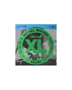 D'Addario EXL130 Nickel Extra Super Light Electric Guitar Strings