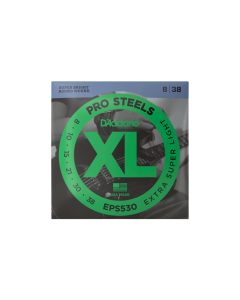 D'Addario EPS530 ProSteels Extra Super Light Electric Guitar Strings