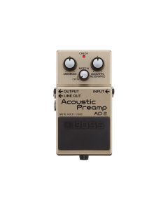 Boss AD-2 Acoustic Preamp Guitar Effects Pedal