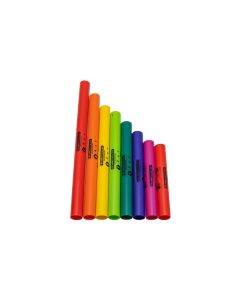 Boomwhackers C Major Diatonic Set with 8 Octavator Caps colored percussion tubes for music education classroom rhythm learning