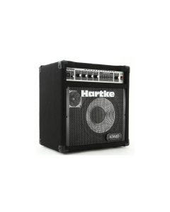 Hartke KM60 60W keyboard monitor amplifier with 10 inch speaker and built-in mixer for stage monitoring and keyboards