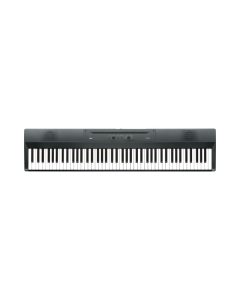 Korg Liano 88 key ultra slim portable digital piano in sophisticated metallic gray finish with front panel dial and built in speakers