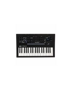 Korg minilogue xd 4-voice polyphonic hybrid analog synthesizer with integrated digital multi-engine organic EL oscilloscope display and joystick controller