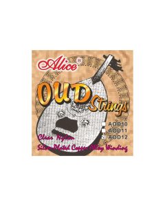 Alice AOD12 12-string oud strings nylon core silver-plated copper alloy winding set