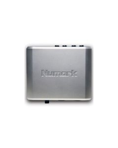 Numark DJ|iO USB DJ audio interface with RCA outputs headphone cueing and mic input
