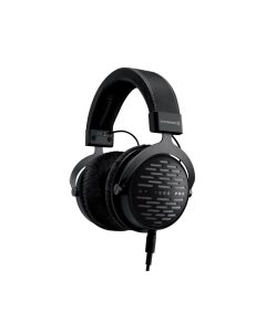 Beyerdynamic DT 1990 PRO professional open-back headphones featuring Tesla 2.0 drivers and premium silver housing.