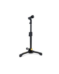 Hercules MS300B LOW PROFILE STRAIGHT MICROPHONE STAND W/EZ MIC CLIP