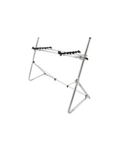 Sequenz Standard-M-SV silver A-frame stand for 73 and 76-key keyboards