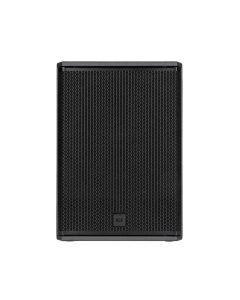 RCF SUB 905-AS MK3 15-inch active PA subwoofer with 2200W Class-D amplifier, wooden touring cabinet, and DSP control for professional live sound